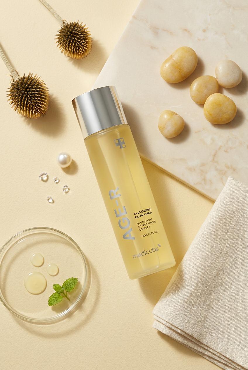 Silky Smooth Skin skincare products lifestyle showcase