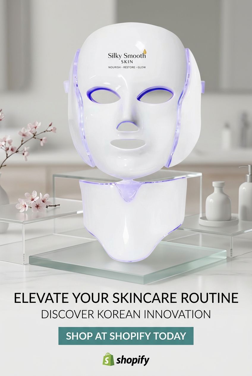 Innovative skincare mask promoting nourishment and glow, showcasing Korean beauty technology for an enhanced skincare routine.